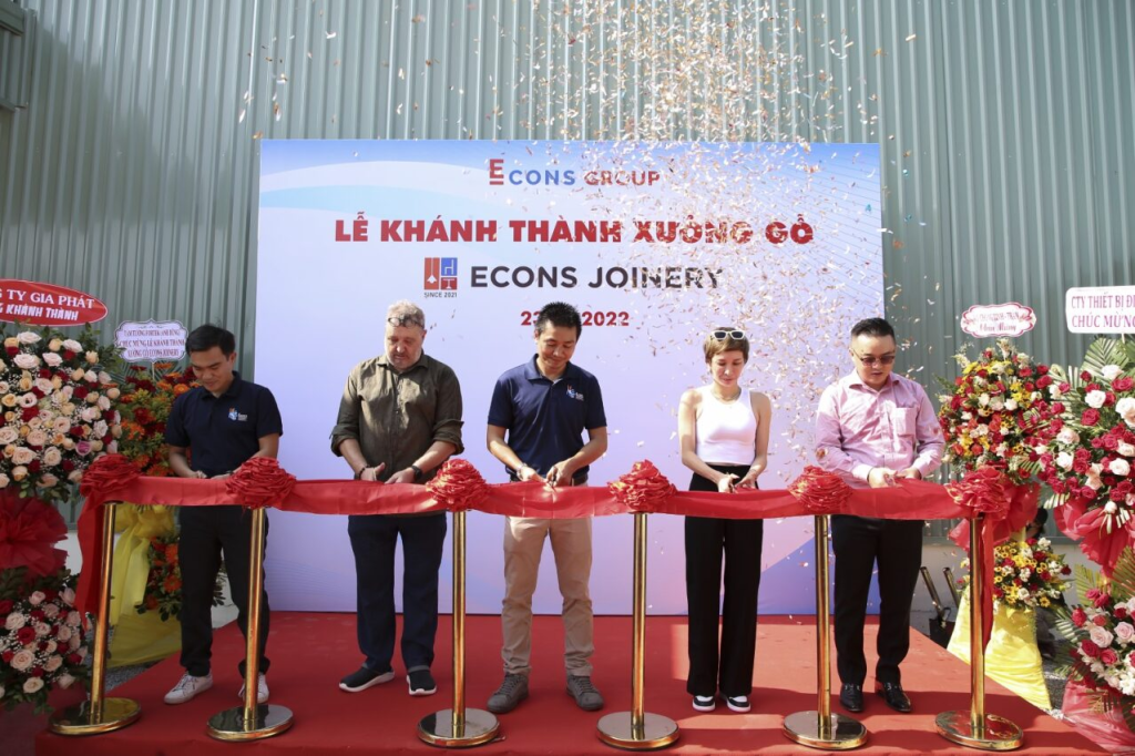 Econs Joinery Inauguration - Ribbon cutting ceremony