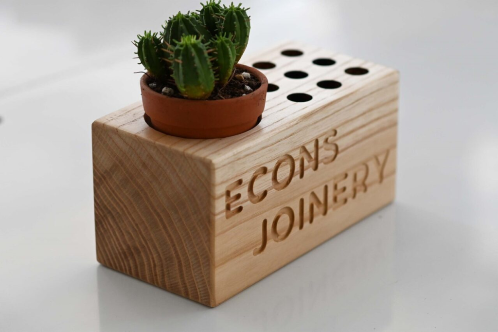 Econs Joinery Inauguration - Handcrafted wooden gift for guests